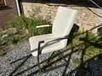 6 Henders & Hazel Lederen Eetkamerstoelen, Huis en Inrichting, Stoelen, Ophalen, Gebruikt, Wit, Leer