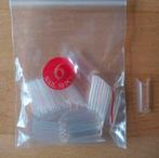 Nageltips acryl french c curve recht x100, Overige kleuren, Nieuw, Ophalen of Verzenden, Handen en Nagels