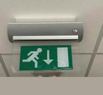 Nooduitgang bord voor plafondmontage, Ophalen of Verzenden, Overige typen