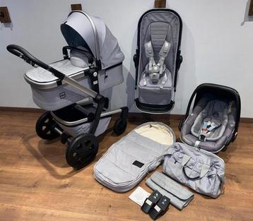 Joolz Day3 Quadro Grigio Nuovo 3in1 Kinderwagen + Extra’s beschikbaar voor biedingen