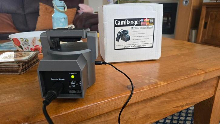 2x Camranger MP-360 Tripod Head., Audio, Tv en Foto, Fotografie | Statieven en Balhoofden, Zo goed als nieuw, Overige typen, Minder dan 150 cm