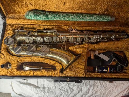 Amati Kraslice ATS 21 tenorsaxofoon, Muziek en Instrumenten, Blaasinstrumenten | Saxofoons, Zo goed als nieuw, Tenor, Ophalen