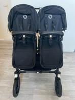 Bugaboo Donkey 5 Duo met accessoires, Ophalen, Verstelbare duwstang, Bugaboo, Zo goed als nieuw