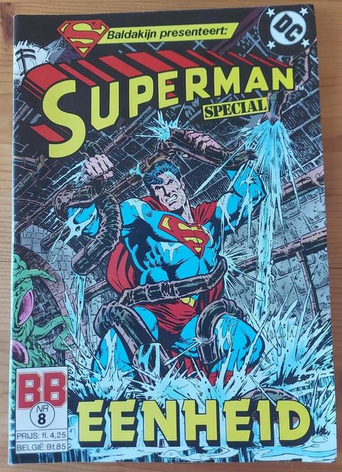 SALE: Superman Special nr. 8, 13, 18, 19, 21 (Baldakijn), Boeken, Strips | Comics, Gelezen, Eén comic, Amerika, Ophalen of Verzenden
