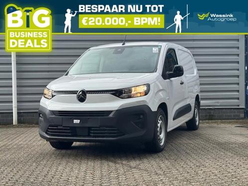 Citroën Berlingo Van GB 1.5 BlueHDi 100pk S&S L2 verhoogd l, Auto's, Bestelauto's, Bedrijf, Te koop, Airconditioning, Boordcomputer