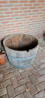 Prachtig Wijnvat als Plantenbak of terrasvojver, Ophalen, Tuin, Gebruikt, Minder dan 60 cm
