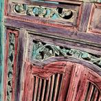 Houtsnijwerk/Indisch/Luik/Spiegel/Bali, Ophalen of Verzenden