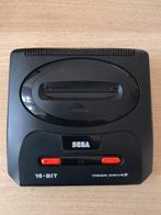 Sega Mega Drive 2 + 2 controller, Gebruikt, Mega Drive, Verzenden, Met 2 controllers