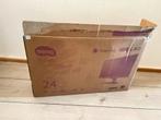 Benq 24 inch monitor led, Computers en Software, Monitoren, HDMI, Full HD, Zo goed als nieuw, Ingebouwde speakers