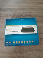 Linksys N600 DualBand Wifi Router, Computers en Software, Routers en Modems, Ophalen of Verzenden, Zo goed als nieuw