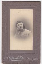 CDV van een Vrouw - Foto L. Boudillon Toulouse -, Gebruikt, Verzenden, Foto, Buitenland