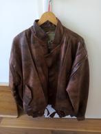 z.g.a.n. heren suède jas & imitatie leder jas, Ophalen of Verzenden, Zo goed als nieuw, Maat 52/54 (L), Bruin