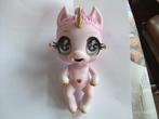 roze glitter baby unicorn 28-13cm met bewegende ledematen, Verzenden, Zo goed als nieuw
