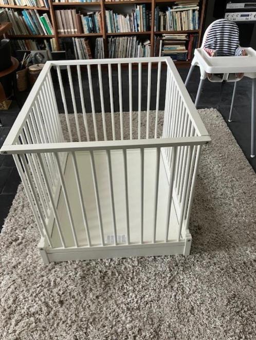 Witte babybox merk Timgro (ikea), Kinderen en Baby's, Boxen, Gebruikt, Rechthoekig, Ophalen