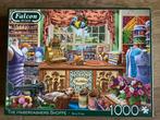 Falcon the haberdachers shoppe legpuzzel 1000 stukjes, Ophalen, 500 t/m 1500 stukjes, Zo goed als nieuw, Legpuzzel