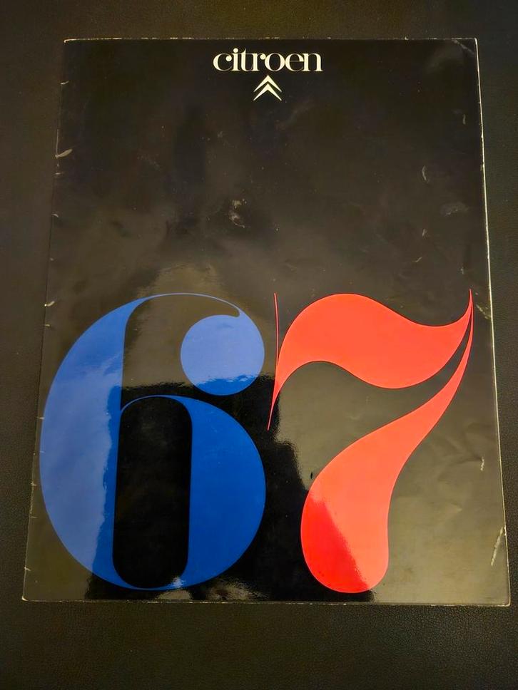 Brochure Citroën 1967 incl Panhard 24, Boeken, Auto's | Folders en Tijdschriften, Zo goed als nieuw, Citroën, Ophalen of Verzenden