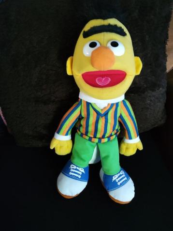 Vintage retro Ernie van sesamstraat handpop poppenkastpop  beschikbaar voor biedingen