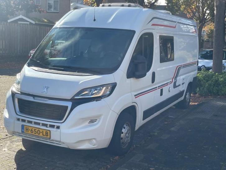 Camper 6 mtr, zonnepaneel, trekhaak, enz, Caravans en Kamperen, Campers, Particulier, tot en met 2, Buscamper of Camperbus, Fiat