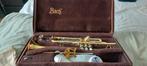 trompet bach Stradivarius goud kleurige model 37, Muziek en Instrumenten, Blaasinstrumenten | Trompetten, Gebruikt, Ophalen of Verzenden