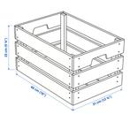 Houten Opbergkist - (BxDxH) 46x31x25 – Goede gebruikte staat, Ophalen, Minder dan 50 cm, Gebruikt, 50 tot 100 cm
