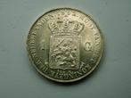 Nederland.  1 Gulden - 1892.    UNC-, 1 gulden, Verzenden, Zilver, Koningin Wilhelmina