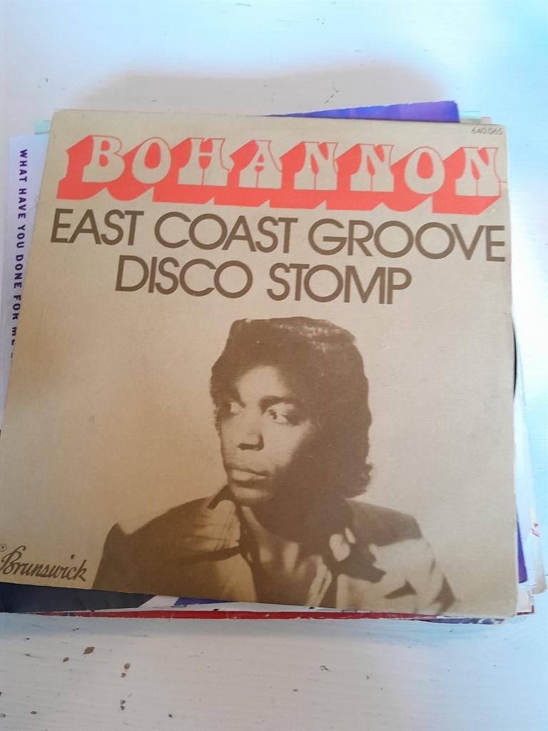 Hamilton bohannon 7inch disco stomp, Cd's en Dvd's, Ophalen of Verzenden, Zo goed als nieuw, Pop