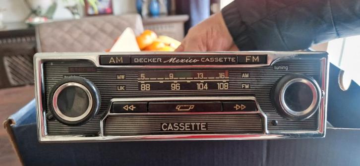 Becker Mexico Autoradio - Vintage Cassettespeler, Auto diversen, Autoradio's, Ophalen of Verzenden