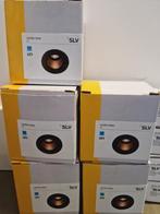 5 zwarte inbouw spots, Ophalen of Verzenden, Nieuw, Inbouw