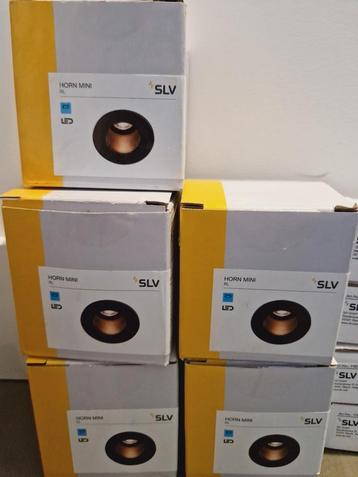 5 zwarte inbouw spots  beschikbaar voor biedingen