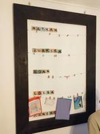 Grote zwarte lijst hout, Minder dan 50 cm, Ophalen of Verzenden, Zo goed als nieuw, Minder dan 50 cm