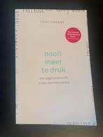 Tony Crabbe - Nooit meer te druk, Boeken, Psychologie, Ophalen of Verzenden, Zo goed als nieuw, Tony Crabbe