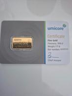 Goudbaar Umicore 2.5 gram, Ophalen of Verzenden, Goud