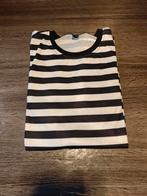 Gestreept t shirts maat L, Ophalen, Zo goed als nieuw, Wit, Korte mouw