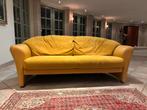 Leolux, jaren 90 design bank, geel, Huis en Inrichting, Ophalen, Gebruikt, 150 tot 200 cm, Tweepersoons
