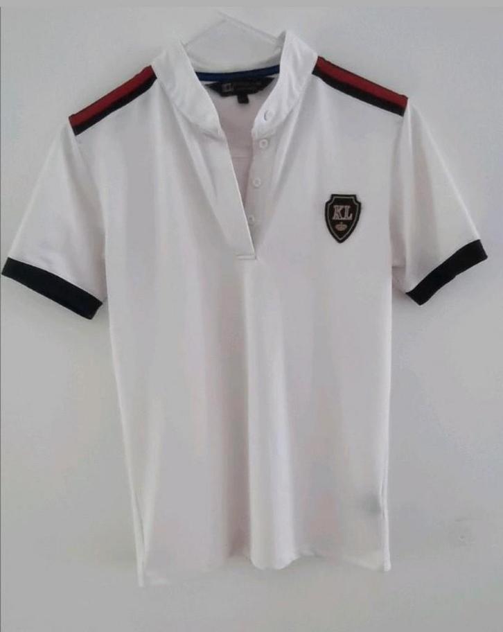 Kingsland Polo Wit Maat M/L - Zo Goed Als Nieuw, Kleding | Dames, Sportkleding, Zo goed als nieuw, Maat 38/40 (M), Wit, Ophalen of Verzenden