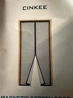 Cinkee magnetische hordeur 100x210cm nieuw, Kunststof, Hordeur, Nieuw, 200 tot 215 cm