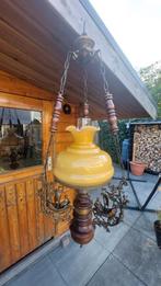 Antieke hanglamp, Ophalen of Verzenden, Minder dan 50 cm