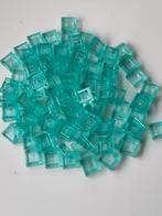 100 nieuwe lego tegels 1x1 Transparant Licht Blauw, Ophalen of Verzenden, Nieuw, Losse stenen, Lego