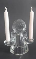GOEBEL Vintage glazen kaarsen houder., Diversen, Kerst, Ophalen of Verzenden, Zo goed als nieuw