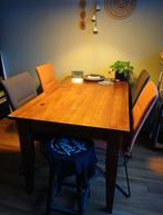 Nette, stevige eetkamerstoelen, Huis en Inrichting, Stoelen, Ophalen, Gebruikt, Stof, Vier