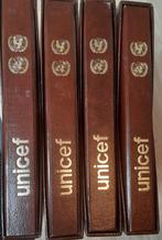 Vier albums verzameling Unicef o.a 1edag-enveloppen, Postzegels en Munten, Postzegels | Eerstedagenveloppen, Onbeschreven, Rest van de wereld