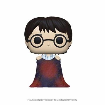 Harry Potter POP! Movies Harry w/Invisibility Cloak 9 cm beschikbaar voor biedingen