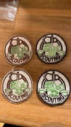 4x scouting badge, Ophalen of Verzenden, Embleem, Speld of Insigne, Zo goed als nieuw