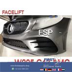 C205 W205 S205 C43 AMG Facelift Voorbumper COMPLEET Mercedes, Gebruikt, -, Voor, Ophalen of Verzenden