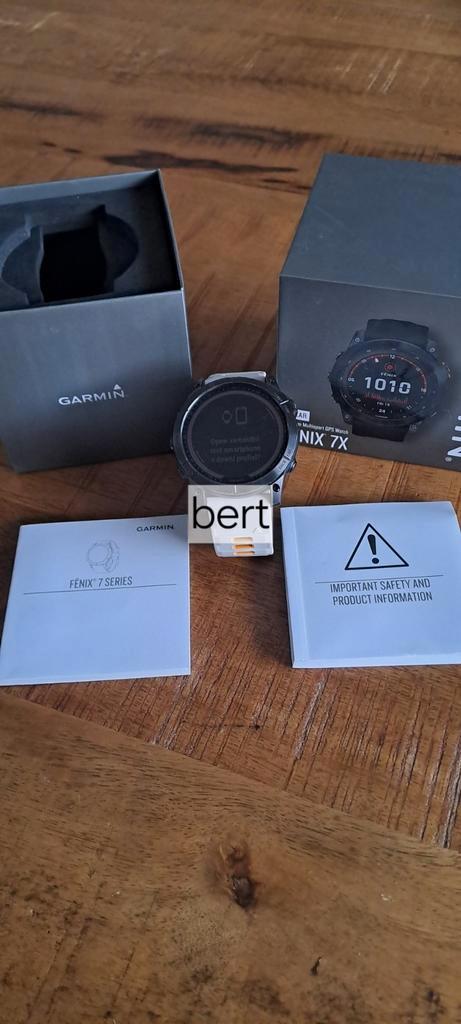Garmin fenix 7x  solar, Sieraden, Tassen en Uiterlijk, Sporthorloges, Zo goed als nieuw, Ophalen of Verzenden
