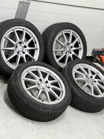 Mooie velgen set met winter-banden 17 inch 5x112 velgenset, 205 mm, 17 inch, Banden en Velgen, Gebruikt