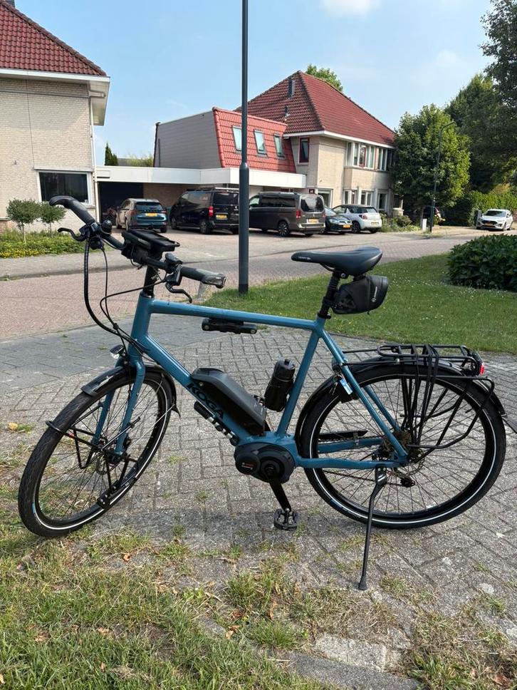 Koga E-Worldtraveller Blauw Model 2020 Framehoogte 63 cm, Fietsen en Brommers, Fietsen | Heren | Sportfietsen en Toerfietsen, Zo goed als nieuw