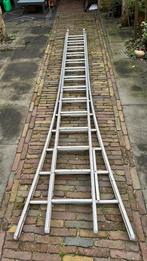 Ladder, uitschuifbaar, Doe-het-zelf en Verbouw, Ladders en Trappen, Ophalen, Gebruikt, Ladder, Opvouwbaar of Inschuifbaar