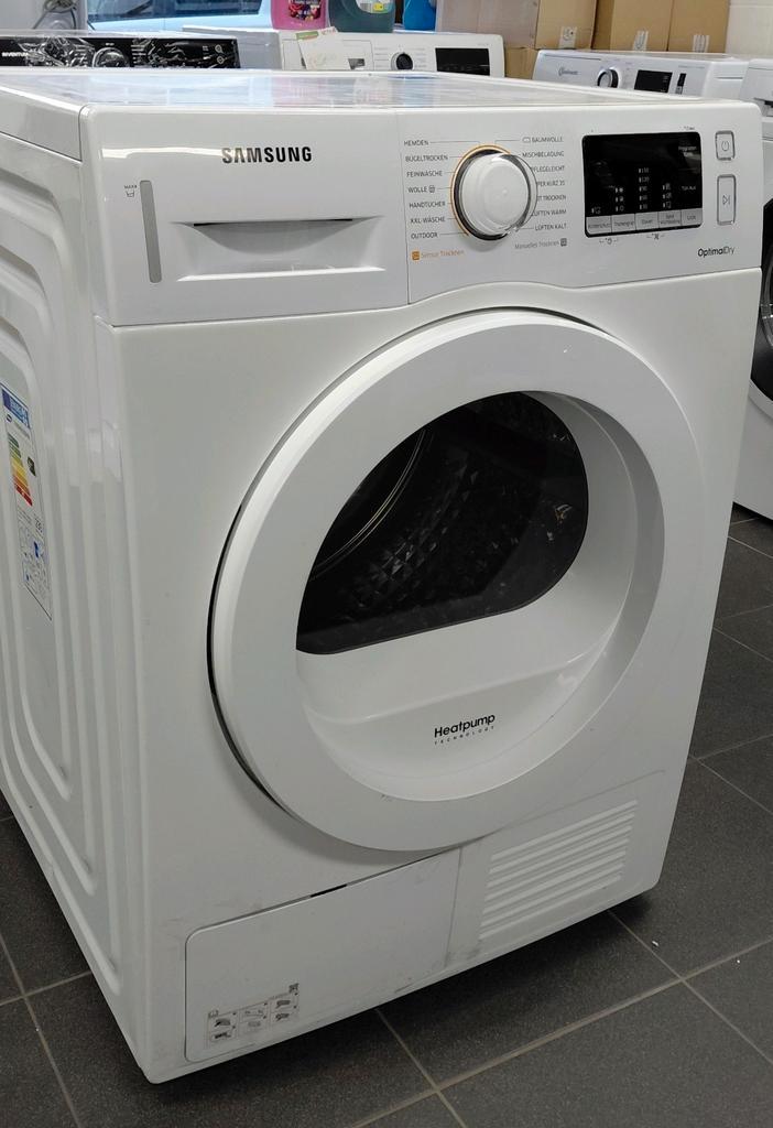 Samsung DV80CGC2B0TEEN Warmtepompdroger - 8 kg - A+++, Witgoed en Apparatuur, Wasdrogers, Zo goed als nieuw, Condens, Voorlader