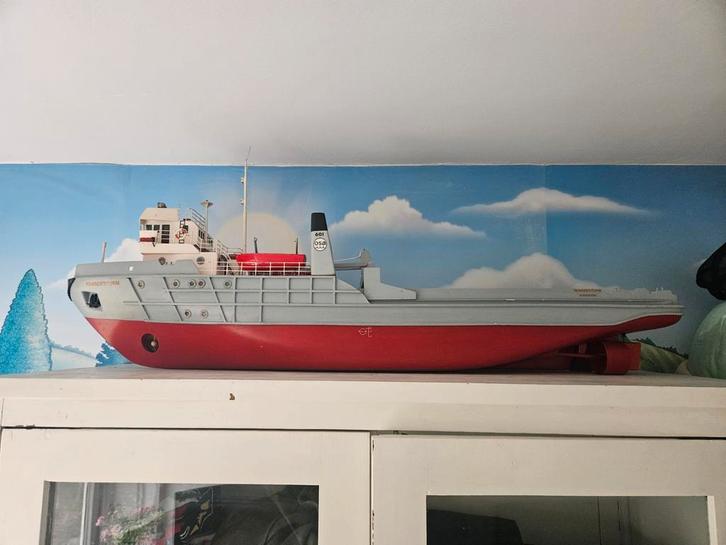 Grote modelboot - Zeer gedetailleerd, Hobby en Vrije tijd, Modelbouw | Boten en Schepen, Gebruikt, Groter dan 1:32, Overige merken